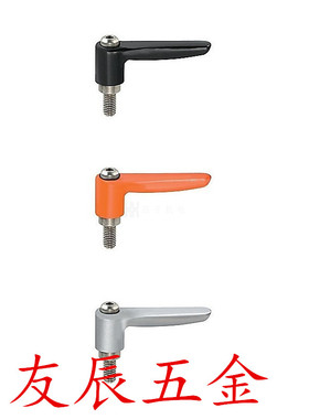 黑色固定把手 可调手柄HAD82-M4/M5/M6-L12/16/L20/L25/32-E/J/Y