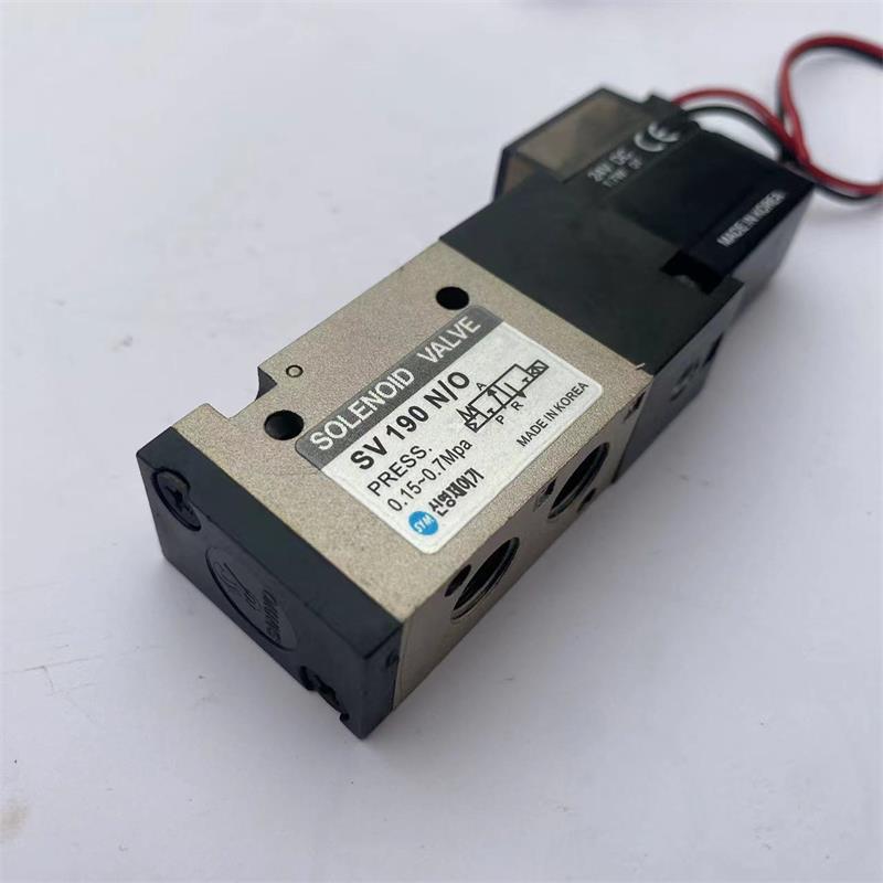 韩国SOLENOID VALVE电磁阀SV190 N/O SV190N/C AC220 DC24 电磁阀