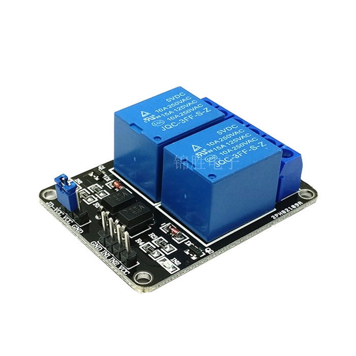 注意带光耦路继电器模块