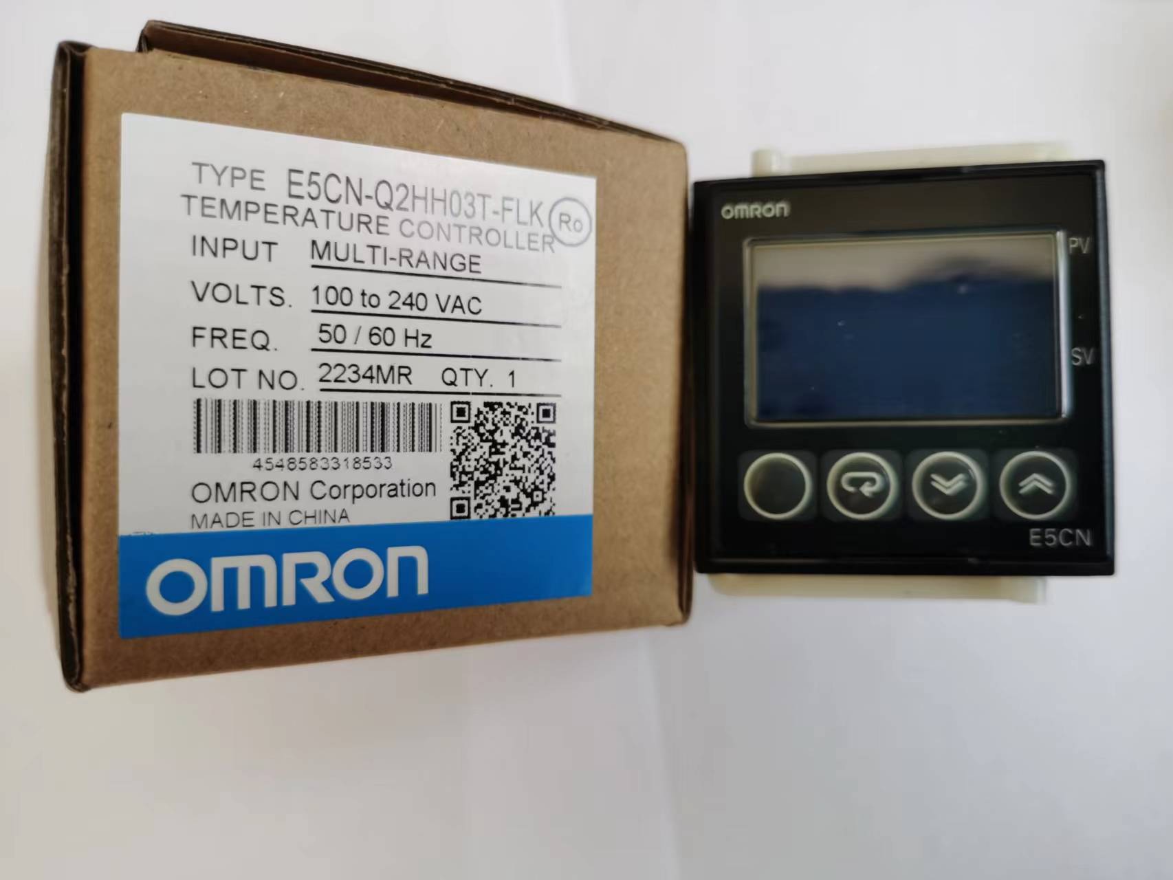 欧姆龙温控器E5CN-R2HH03T-FLK E5CN-Q2HH03T-FLK HQ2H03T 带485