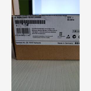 议价 0XE0现货仪价 西门子模块6GK7243 1EX01