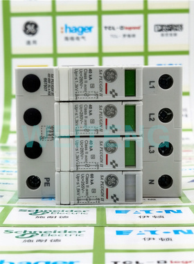 询价美国GE通用 SA PLUGIN II 电涌雷击设备保护器 40KA 3P+N 667
