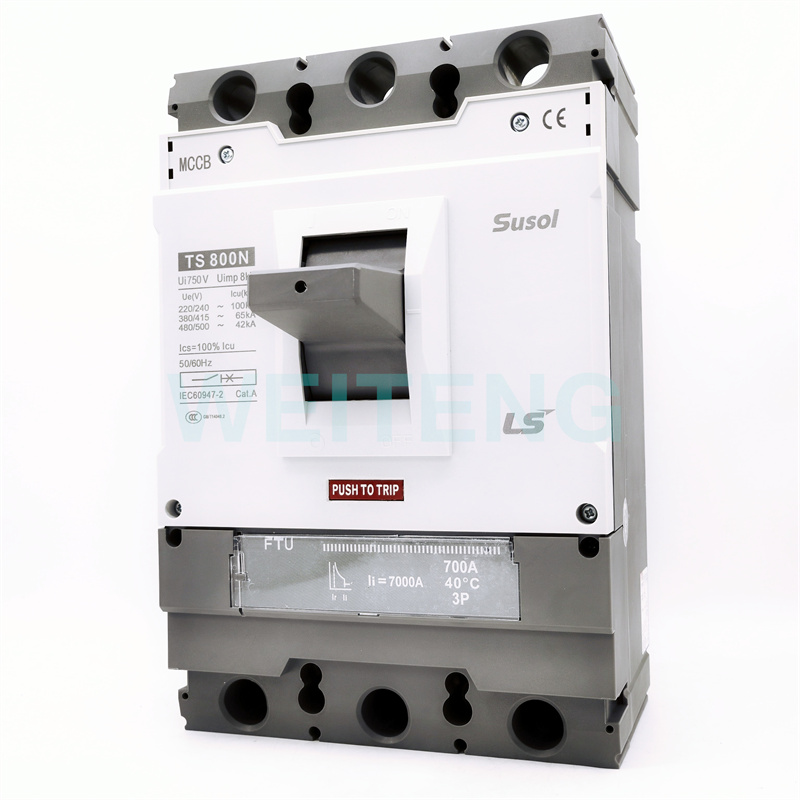 询价LS产电 TS800N FTU 塑壳断路器Susol空气开关3P 500V三相 700
