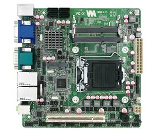 B75主板 ITX千兆网10个串口 金融自助 ATM VTM PCI GPIO 2 3代板