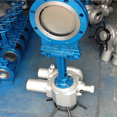 电动对夹式 16C PZ973H WCB 电动铸钢刀型闸阀 刀闸阀DN50 800