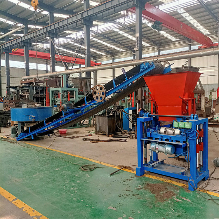 市政路面彩砖机 矿渣陶粒渣液压制砖机 多孔水泥空心砌块成型机