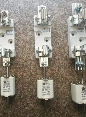 正浩方管刀型插入式熔断器 NT00 NT1 NT2 NT3 NT4  RT16保险底座