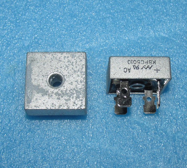 铝壳扁铜引脚整流全桥电