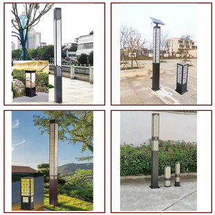 景观灯室外草坪路灯户外灯花园灯柱中式庭院灯铝型材ledled路灯