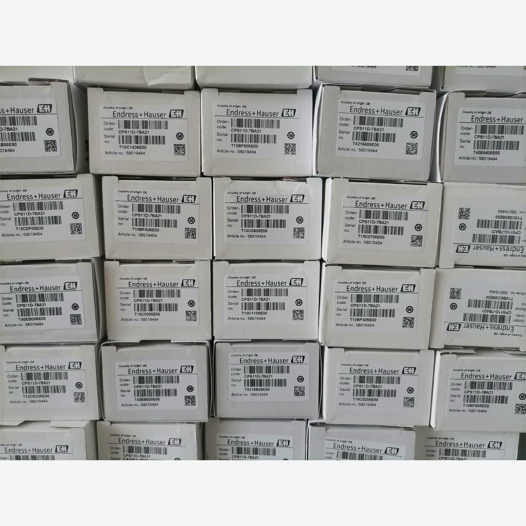 全新E+H电极 CPS11D-7AA21现货 可开票