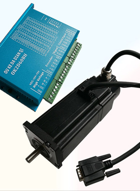 60刹车闭环电机 60闭环步进电机 带刹车 抱闸 失电制动器 4Nm