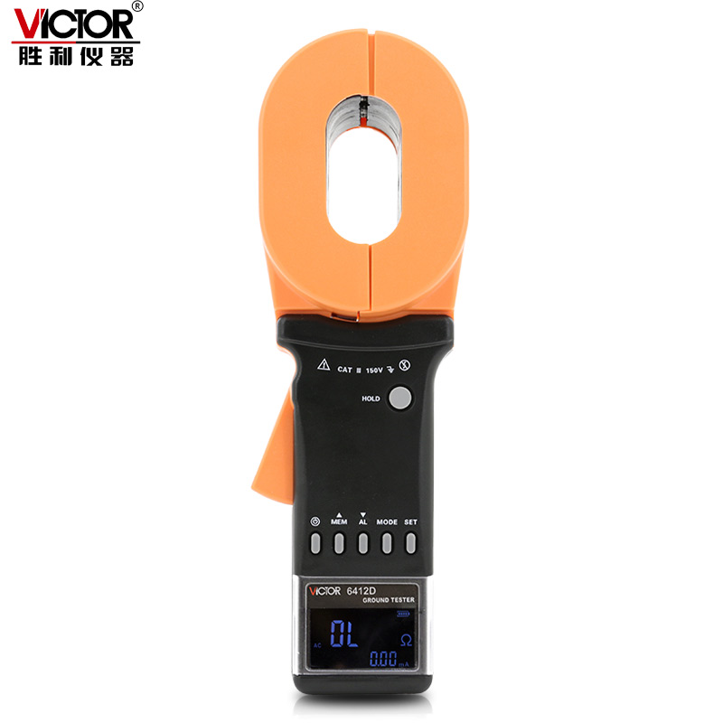 胜利钳形接地电阻测试仪