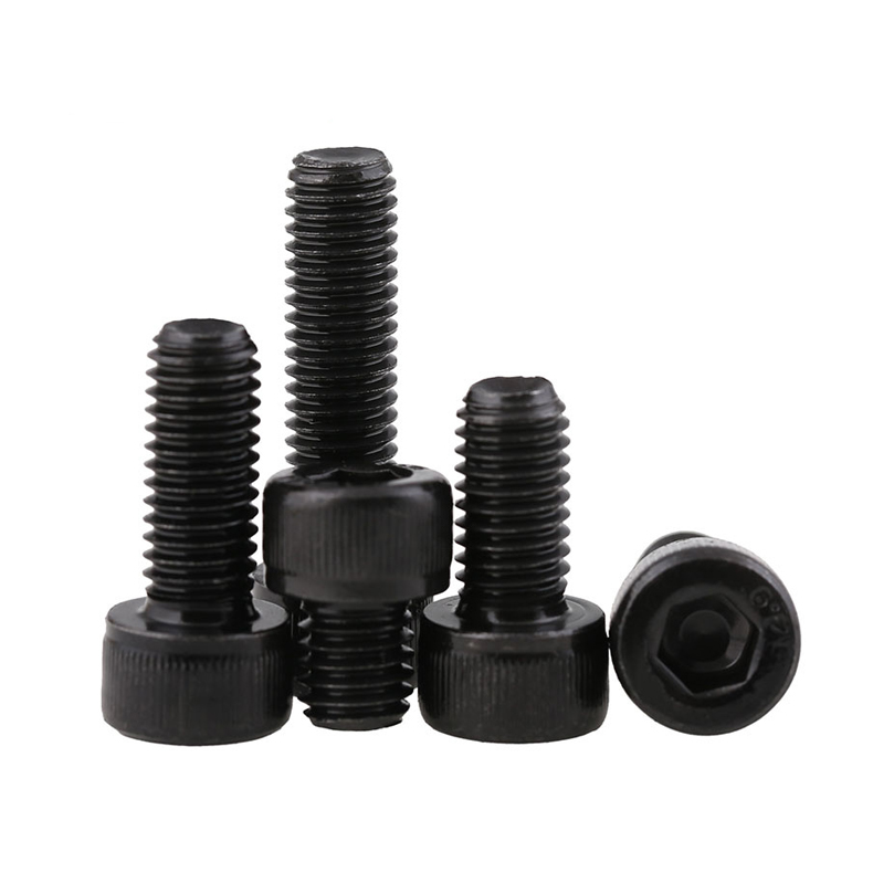 级黑色圆柱头内六角螺丝