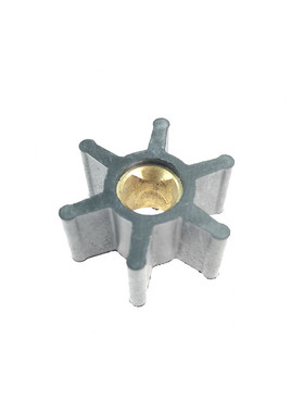 水泵弹性绕线柔性橡胶叶轮型号H201/8000K直径40宽度19.2内孔12