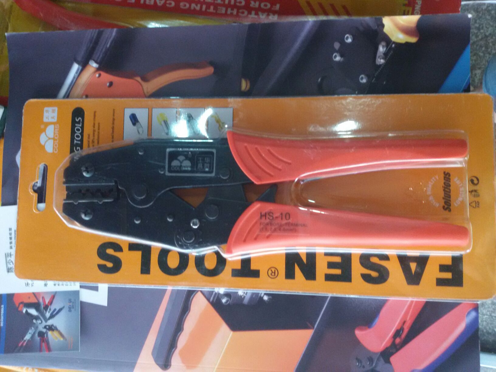 欧式裸端子冷压线钳接平