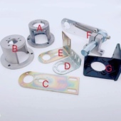 器支架 3806 4006 E6B2编码 50S8支架 T型弹簧支架