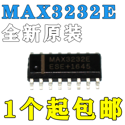MAX3232ESE/EEAE/EESE/ECUP/ECAE+T RS-232 收发器芯片 进口包邮*