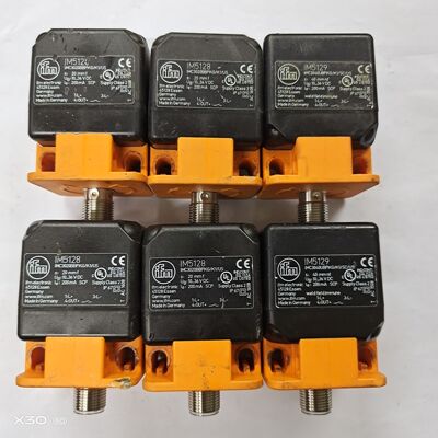 询价德国易福门IFM原装进口拆机IM5128 IM5129接近开关传感器插头