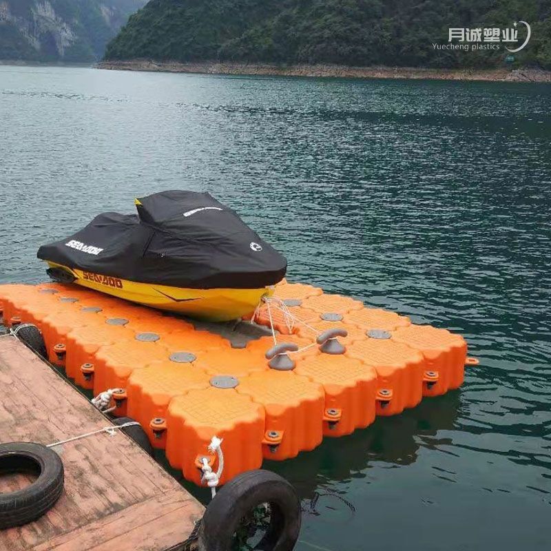 浮筒平台桶一体摩托艇泊