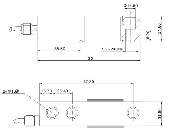 旭日电子配料斗压力传感