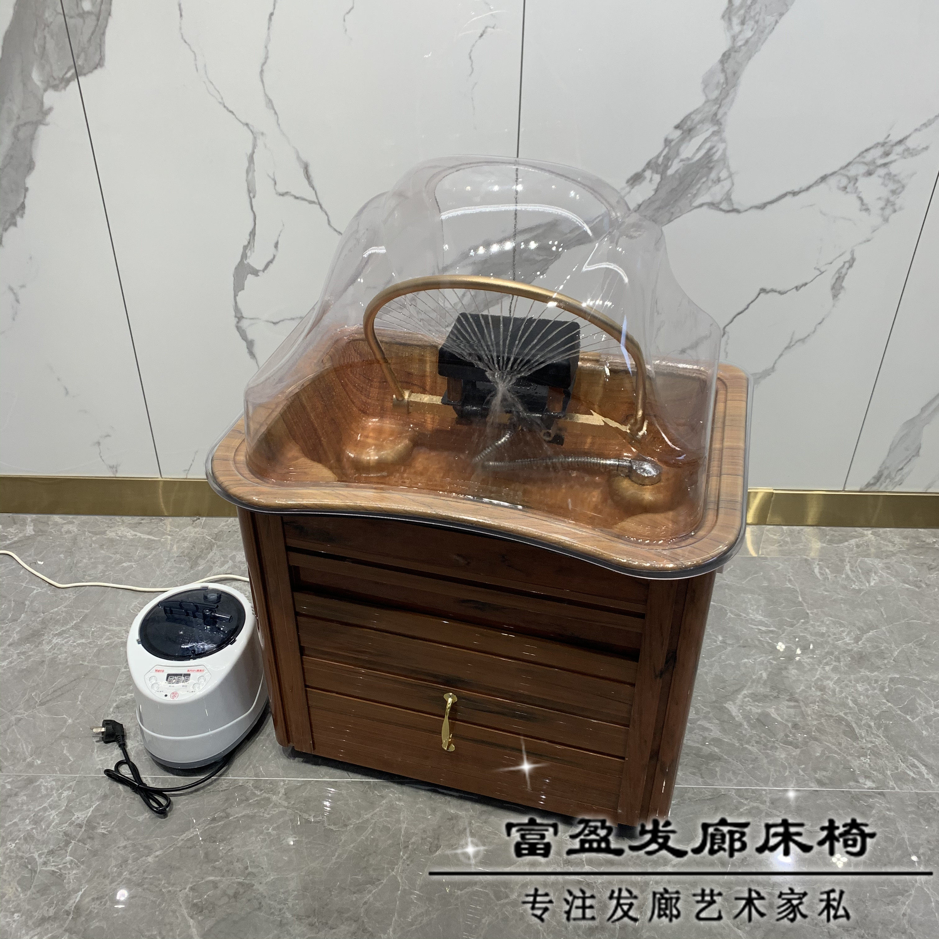 头道汤洗头盆多功能移动池理发店头疗按摩立式美发店美容院养发馆