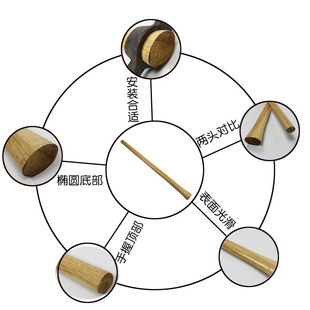 春耕椭圆镐把实木洋镐柄户外镐把洋硬木镐把实木十字镐柄洋镐头柄
