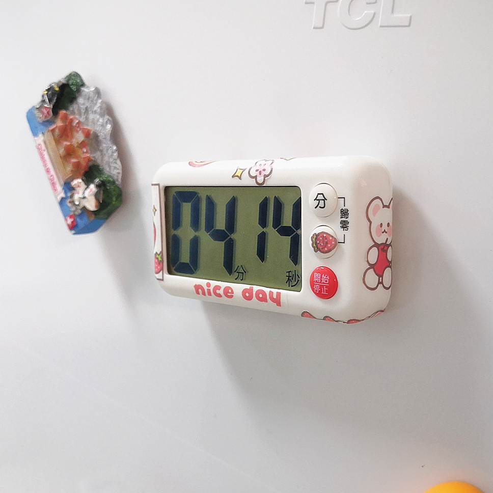 大可叔叔 定时器厨房计时器 学习时间提醒器 倒计时提醒定时