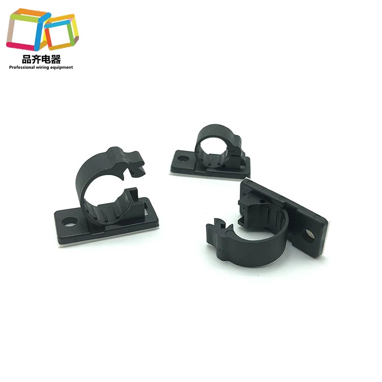 LY粘贴式线夹配线固定座理线器螺丝固定座电线电缆固定夹线卡3M