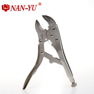 10寸大力钳圆口带刃大力钳工业级多功能大力钳万能钳子c型大力夹