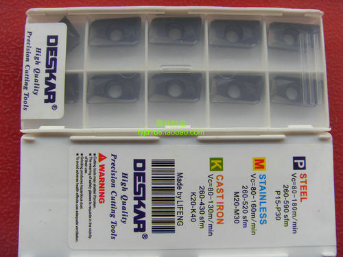 戴 黛斯卡DESKAR R0.8铣刀片APMT1604PDER-M2 LF6018