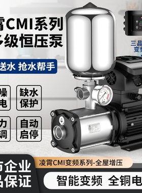 凌霄不锈钢变频增压泵调