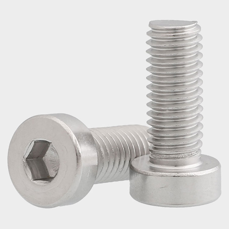 304不锈钢薄头内六角螺丝扁杯头螺栓矮头螺钉DIN7984M5M6M8M10M12