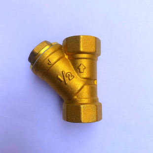 y型过滤器25管道4分100dn20水32黄铜40dn15全铜50过滤器球阀65 80