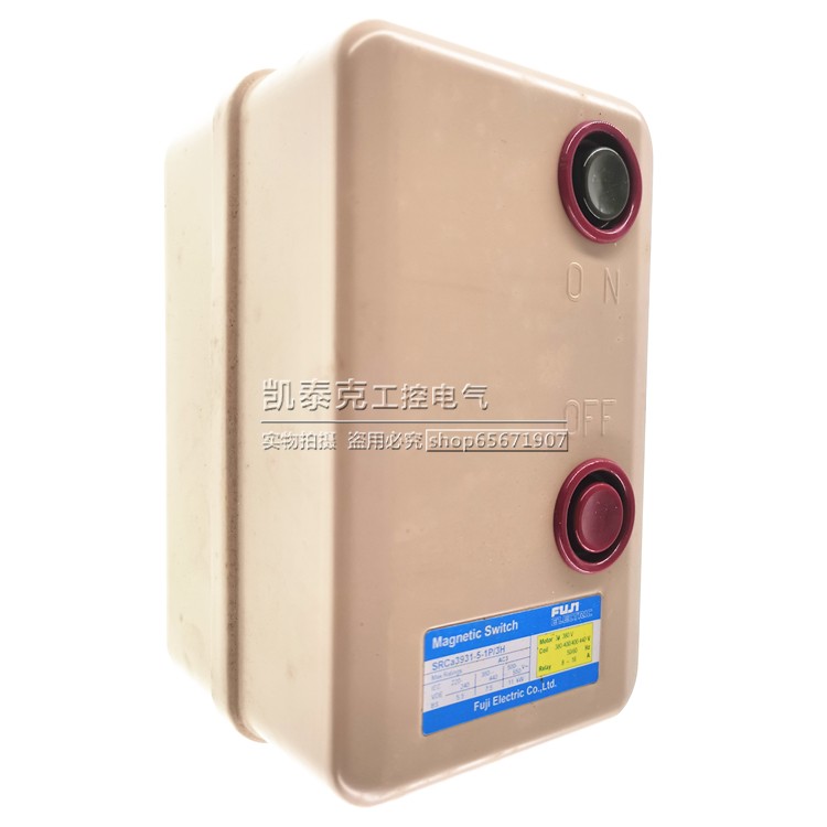 富士FUJI磁力启动器SRCa3931-5-1P/3H 380VAC 2-4A 4-8A 8-16A