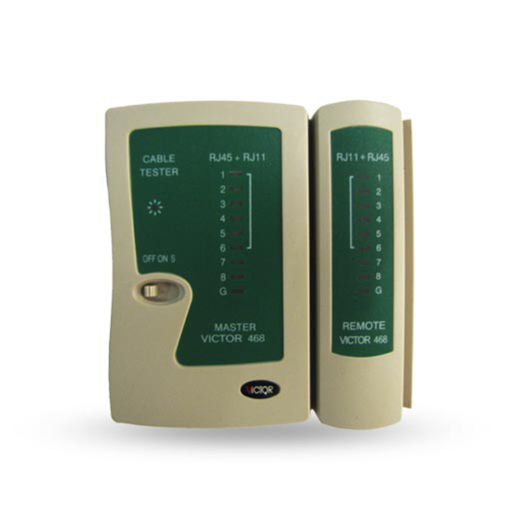VICTOR/胜利仪器 VC468 RJ45+RJ11测试器 测网线 测试仪