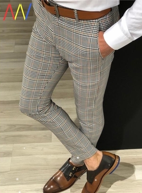 Trousers For Men Formal Mens Suit Pants Korean Quality Man