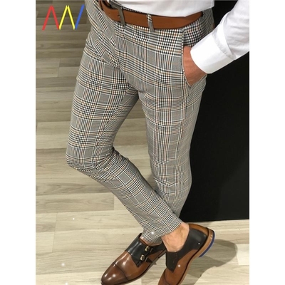Trousers For Men Formal Mens Suit Pants Korean Quality Man