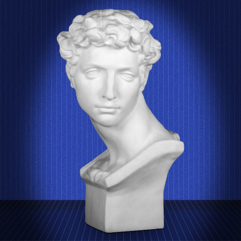 小卫石膏像62cm头像美术素描人物朱利亚诺德梅第奇雕塑摆件