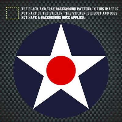 USAAC United States Army Air Corps  decal 美国航空兵车贴