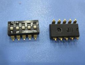 黑色高品质贴片拨动开关