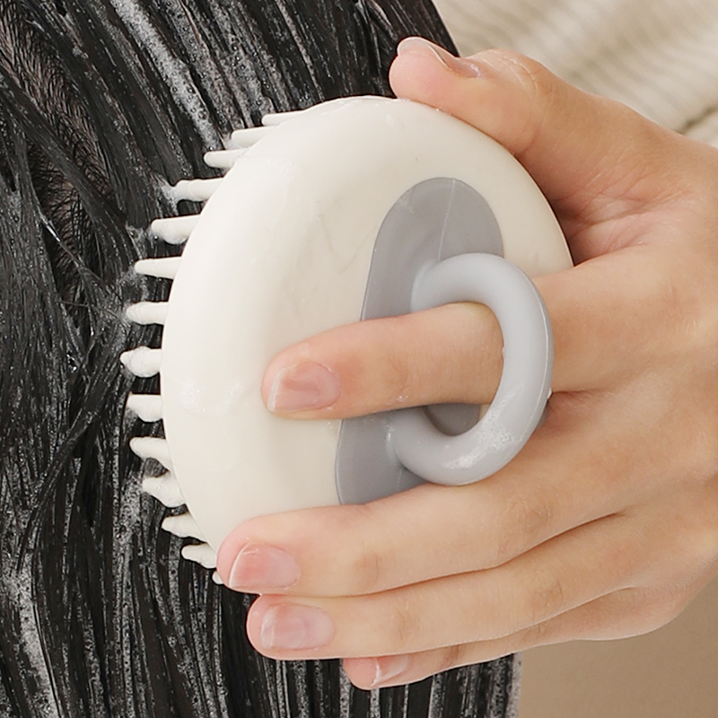 日本洗头神器硅胶洗头刷按摩梳子成人头部抓头器洗发刷子清洁头皮