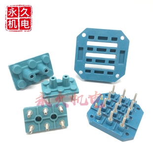 M8电动机接线柱 12柱螺杆电机接线板 电机接线端子 Y2型