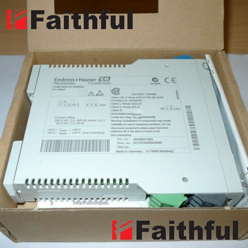 议价E+H FTL325P-S1A1 恩德斯豪斯音叉式物位变送模块 Nivotester