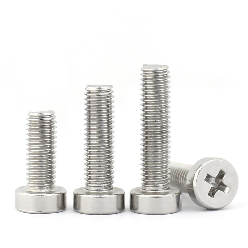 十字圆柱头螺丝矮槽机钉