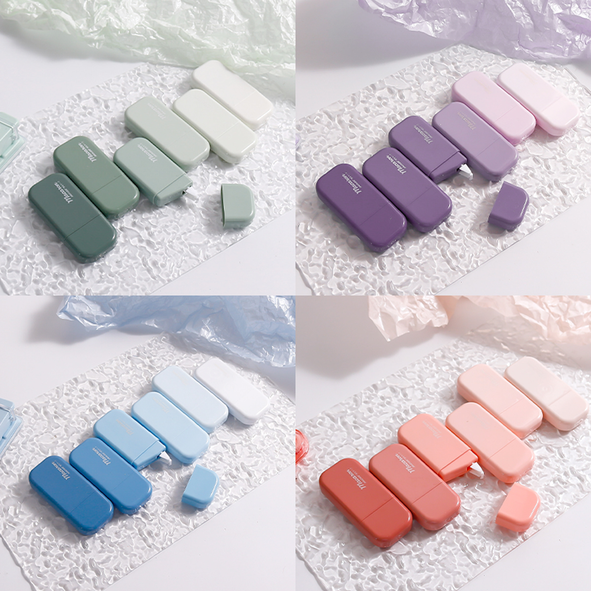 渐变玫瑰！大容量修正带学生专用静音涂改带修改高颜值女生改正带