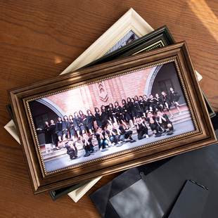 。毕业照相框合影照片集体照大合照纪念摆台相册大6/七寸画框毕