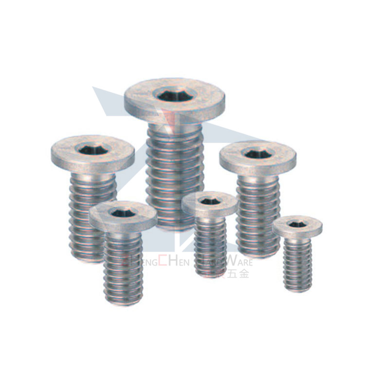 平头超短头螺栓CBSTS4/5-5/6/8/10/12/14/16/18/20/25薄头螺栓