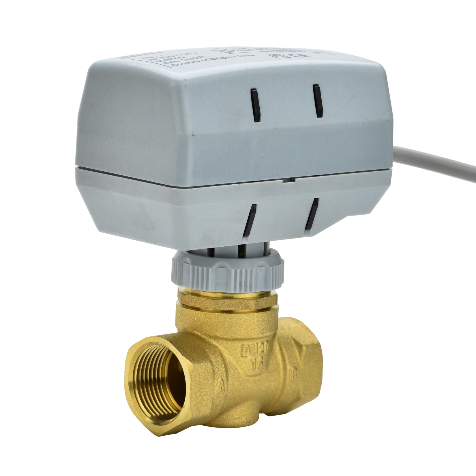 电动二通阀两三线一控分