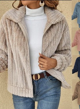 Winter Coat Fur Teddy Jacket Clothes For Women Jackets Warm