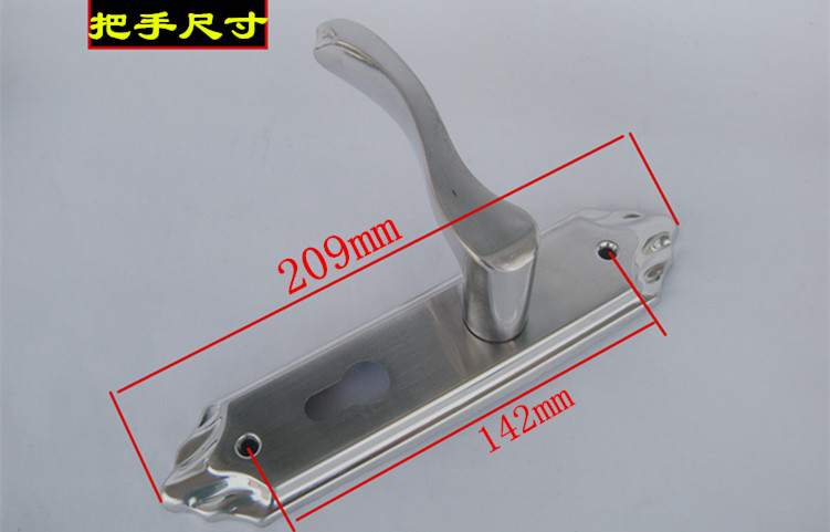 包邮不锈钢室内门锁房门卧室房锁双舌静音锁体门锁旧门木门锁